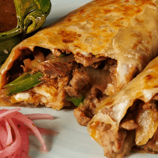 Carne Asada Burrito.