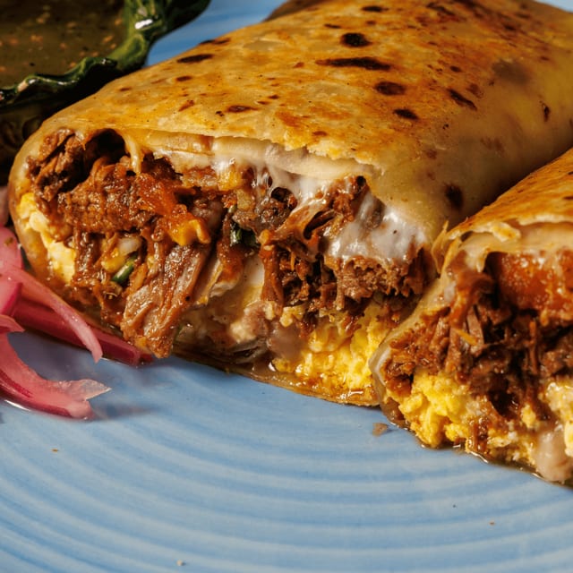 Birria Breakfast Burrito.