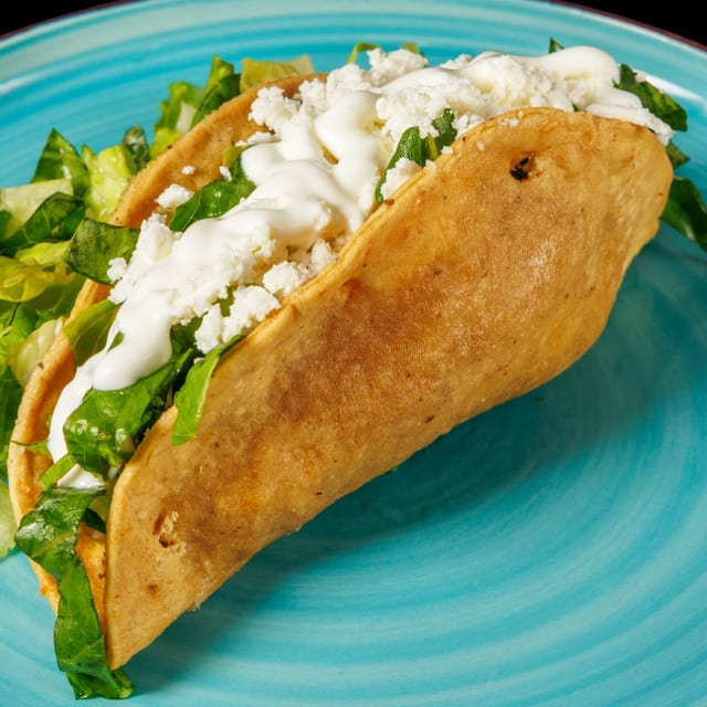 Taco Tuesday Crispy Potato Taco.