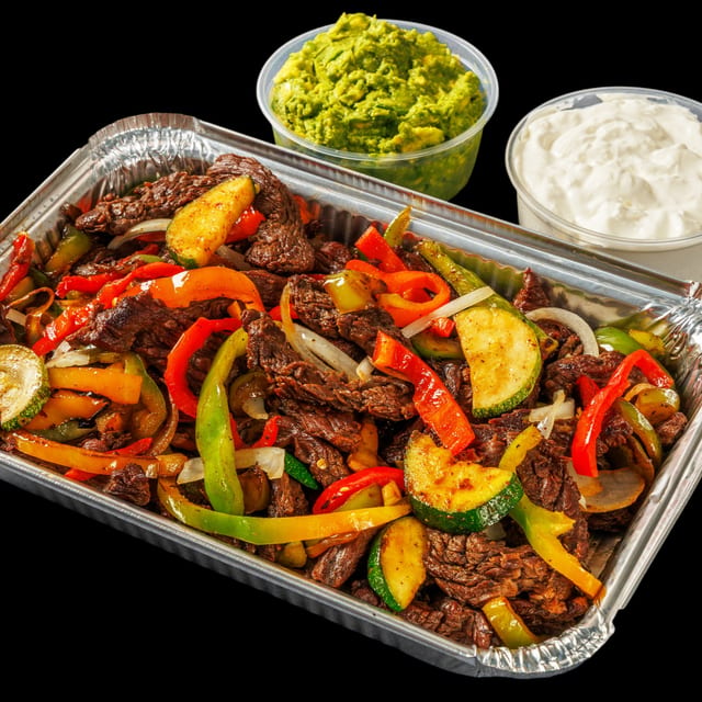 5 Pound Steak Fajitas Tray.