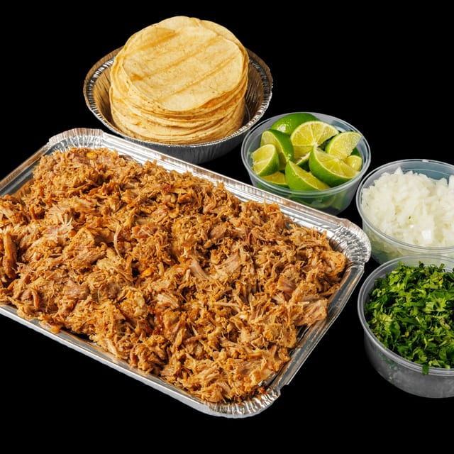 5 Pound Carnitas Meat Tray.