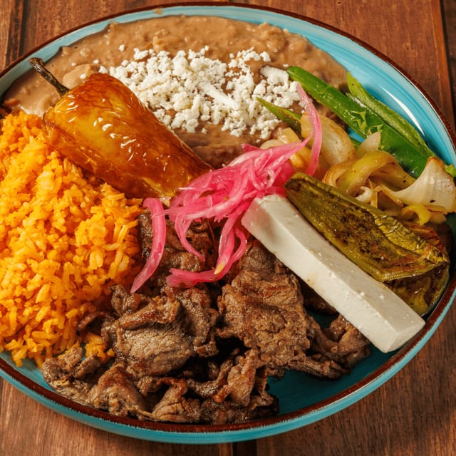 Carne Asada Plate.