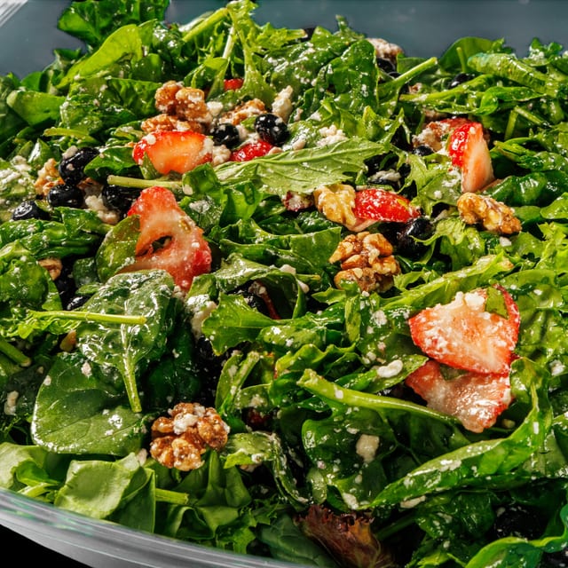 The Garden Berry & Walnut Salad.