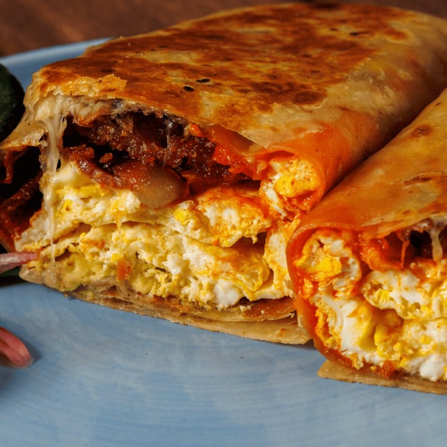 American Breakfast Burrito.
