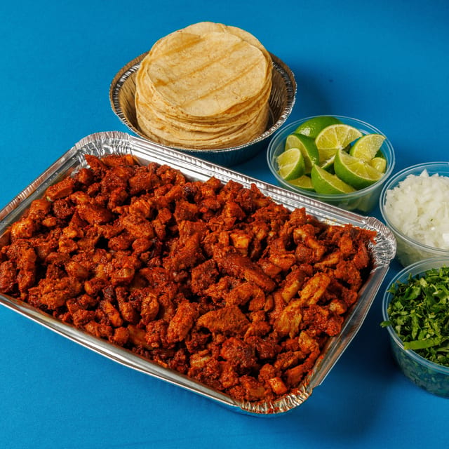 5 Pound Al Pastor Meat Tray.