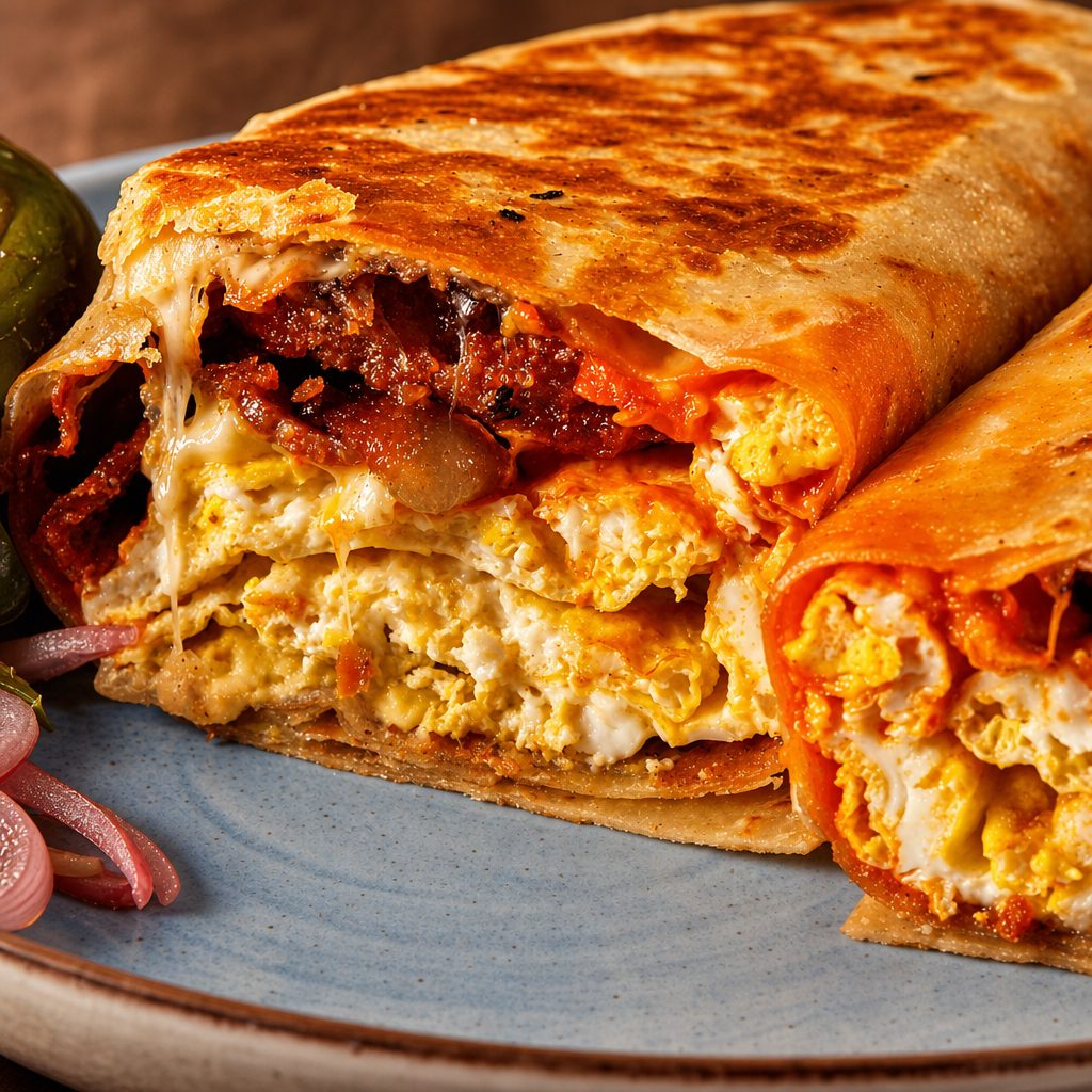 American Breakfast Burrito.