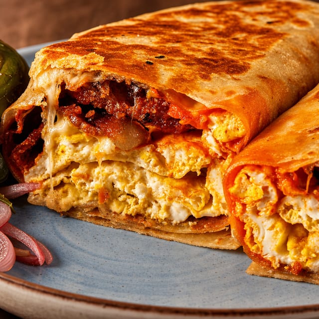 American Breakfast Burrito.