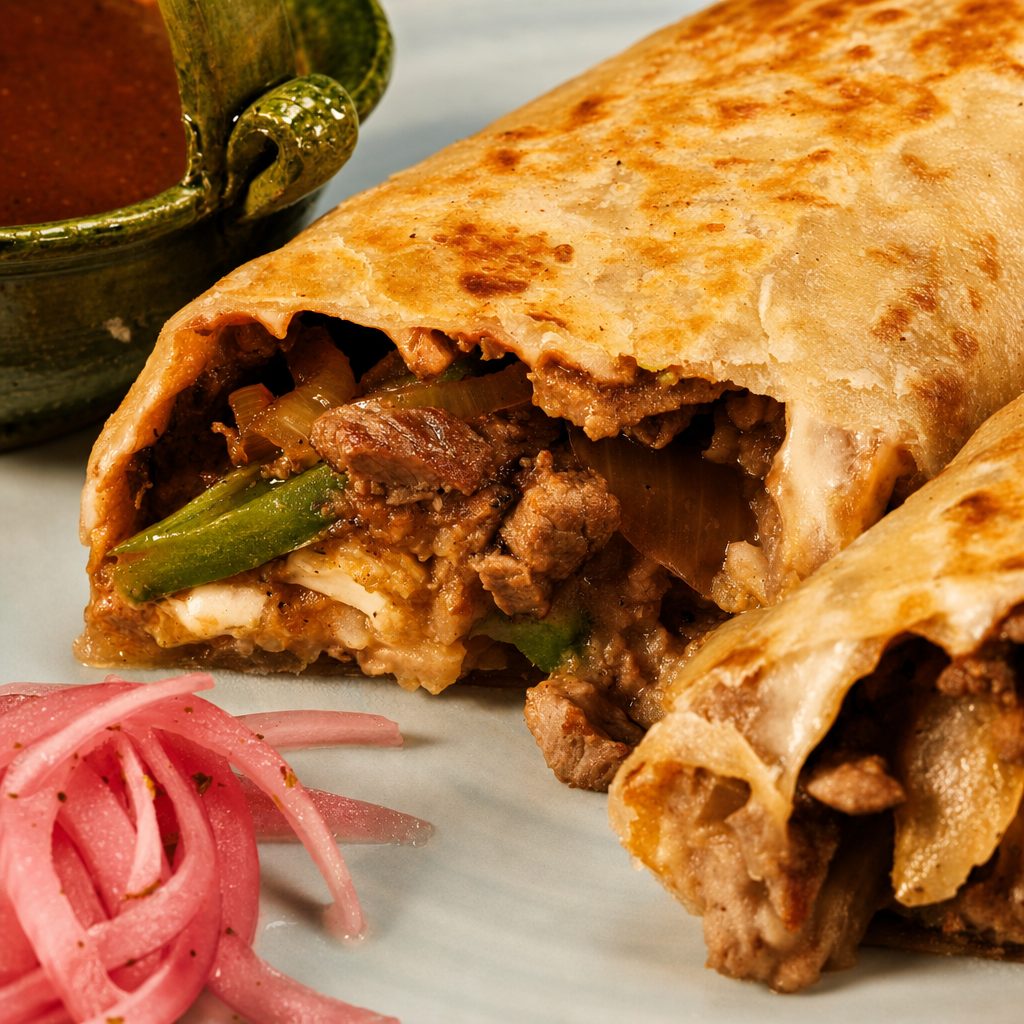 Carne Asada Burrito.