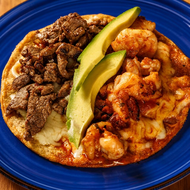 Surf & Turf (Taco Gobernador).